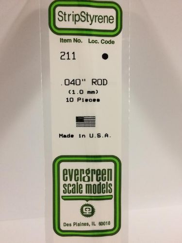 0.040 ROD EVERGREEN (10)